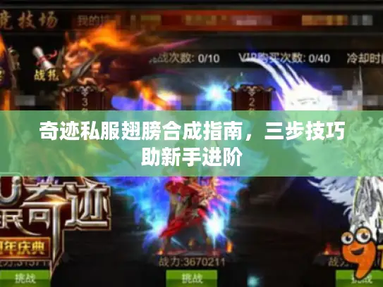 奇迹私服翅膀合成指南，三步技巧助新手进阶