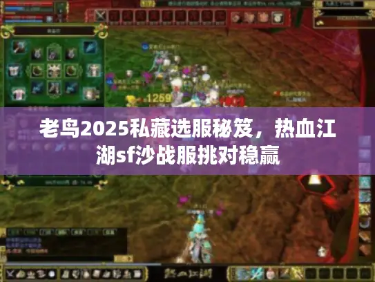 老鸟2025私藏选服秘笈，热血江湖sf沙战服挑对稳赢