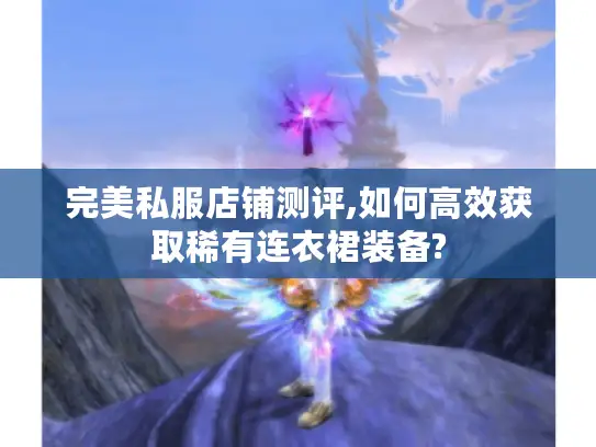 完美私服店铺测评,如何高效获取稀有连衣裙装备?