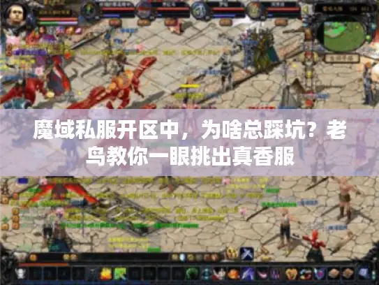 魔域私服开区中，为啥总踩坑？老鸟教你一眼挑出真香服