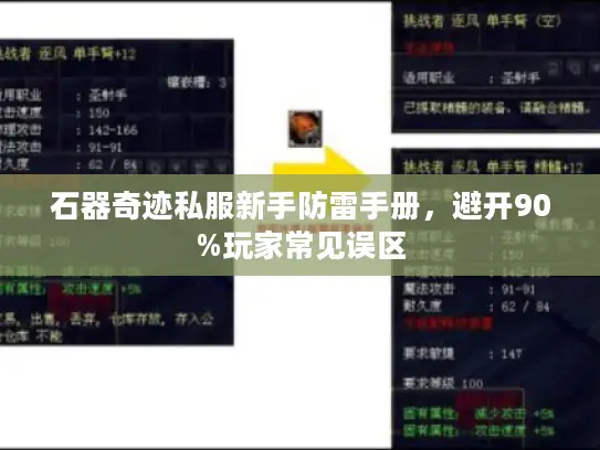 石器奇迹私服新手防雷手册，避开90%玩家常见误区