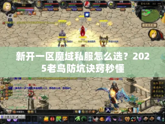新开一区魔域私服怎么选？2025老鸟防坑诀窍秒懂