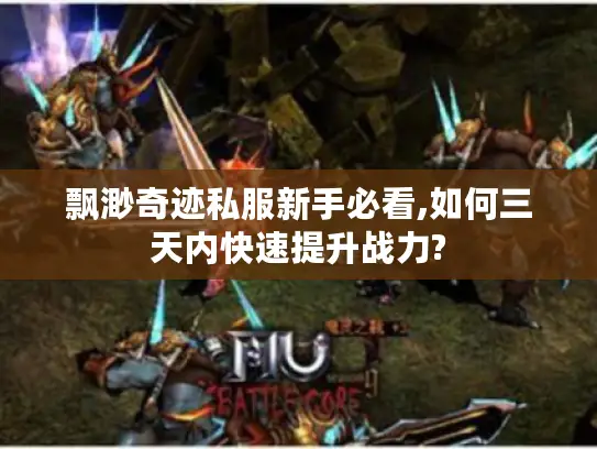 飘渺奇迹私服新手必看,如何三天内快速提升战力? 飘渺奇迹私服新手必看,如何三天内快速提升战力?