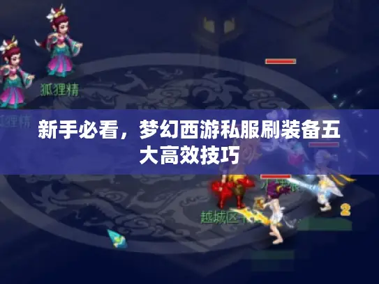 新手必看,梦幻西游私服刷装备五大高效技巧 新手必看,梦幻西游私服刷装备五大高效技巧