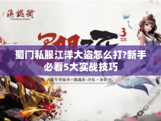 蜀门私服江洋大盗怎么打?新手必看5大实战技巧