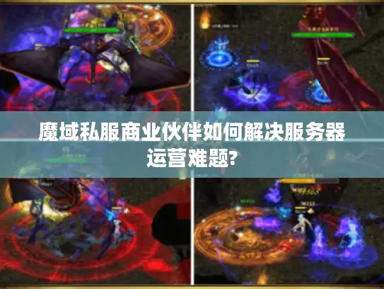 魔域私服商业伙伴如何解决服务器运营难题?