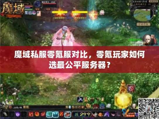 魔域私服零氪服对比，零氪玩家如何选最公平服务器？