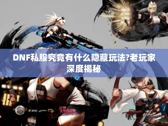 DNF私服究竟有什么隐藏玩法?老玩家深度揭秘