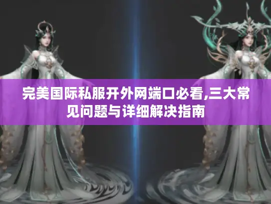 完美国际私服开外网端口必看,三大常见问题与详细解决指南