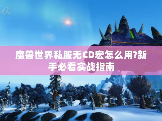 魔兽世界私服无CD宏怎么用?新手必看实战指南