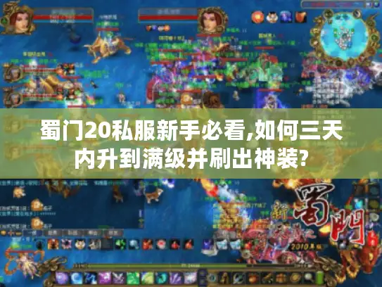 蜀门20私服新手必看,如何三天内升到满级并刷出神装?