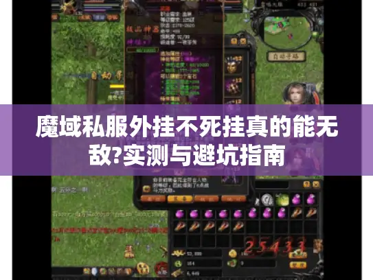 魔域私服外挂不死挂真的能无敌?实测与避坑指南