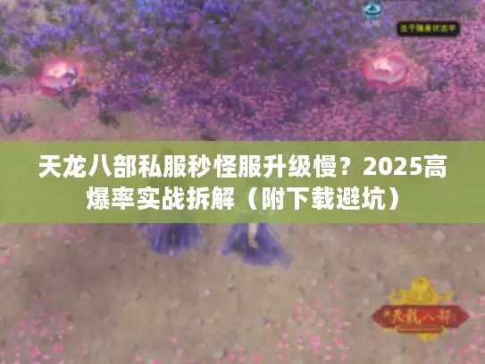 天龙八部私服秒怪服升级慢？2025高爆率实战拆解（附下载避坑）