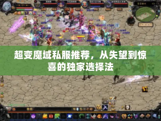 超变魔域私服推荐，从失望到惊喜的独家选择法