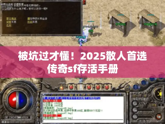 被坑过才懂！2025散人首选传奇sf存活手册
