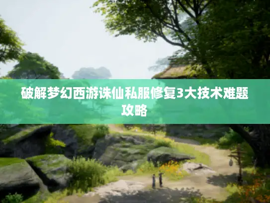 破解梦幻西游诛仙私服修复3大技术难题攻略