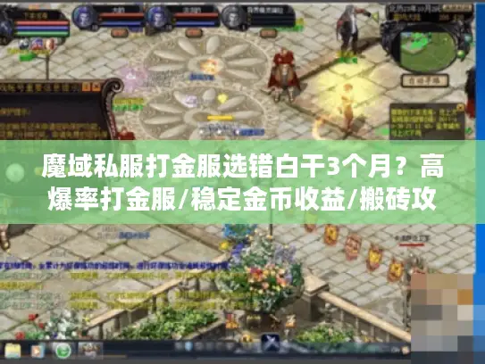 魔域私服打金服选错白干3个月?高爆率打金服/稳定金币收益/搬砖攻略 魔域私服打金服选错白干3个月?高爆率打金服/稳定金币收益/搬砖攻略