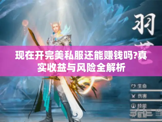 现在开完美私服还能赚钱吗?真实收益与风险全解析