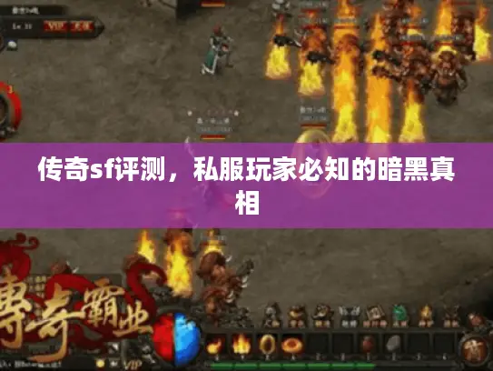 传奇sf评测，私服玩家必知的暗黑真相