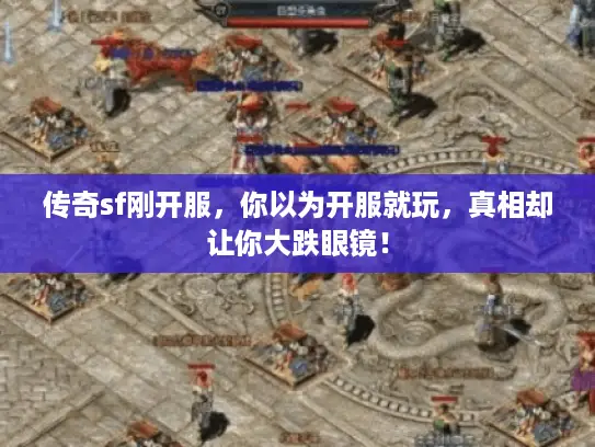 传奇sf刚开服，你以为开服就玩，真相却让你大跌眼镜！