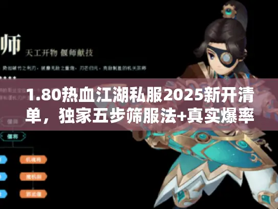 1.80热血江湖私服2025新开清单，独家五步筛服法+真实爆率榜单