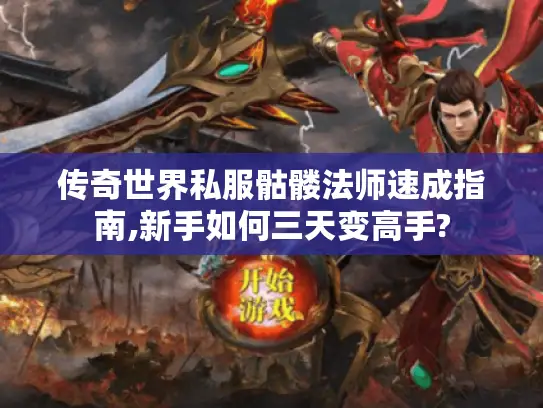 传奇世界私服骷髅法师速成指南,新手如何三天变高手?