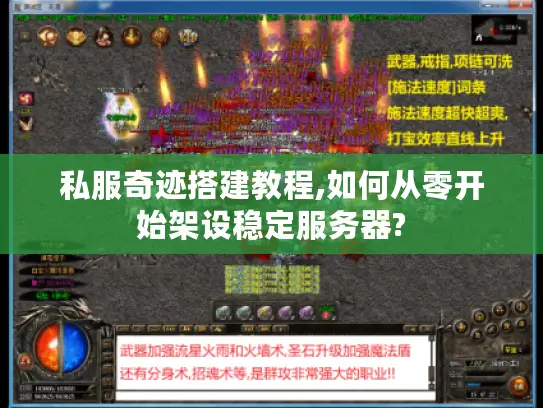 私服奇迹搭建教程,如何从零开始架设稳定服务器?