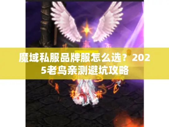 魔域私服品牌服怎么选？2025老鸟亲测避坑攻略