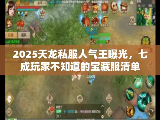 2025天龙私服人气王曝光，七成玩家不知道的宝藏服清单