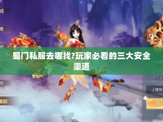蜀门私服去哪找?玩家必看的三大安全渠道