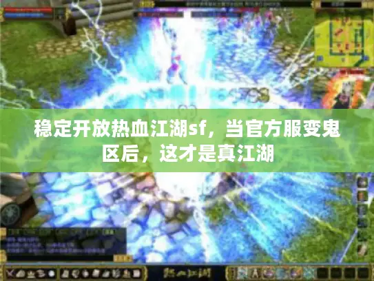 稳定开放热血江湖sf，当官方服变鬼区后，这才是真江湖