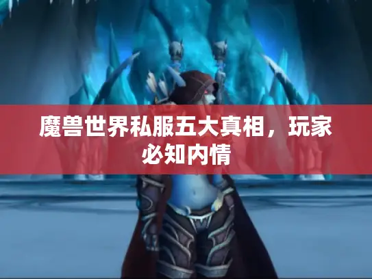魔兽世界私服五大真相，玩家必知内情