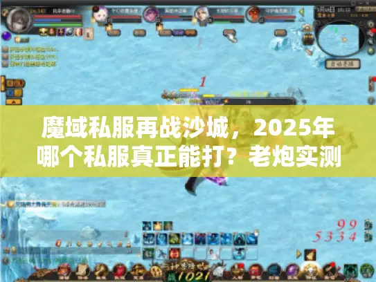 魔域私服再战沙城，2025年哪个私服真正能打？老炮实测避坑清单