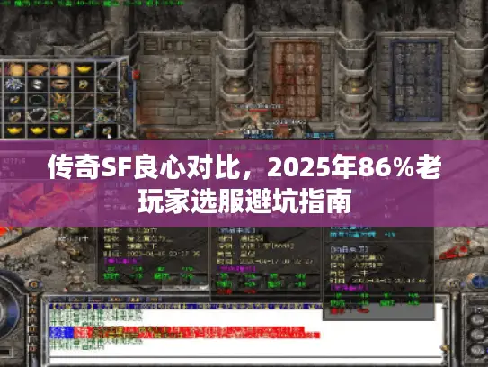 传奇SF良心对比,2025年86%老玩家选服避坑指南 传奇SF良心对比,2025年86%老玩家选服避坑指南
