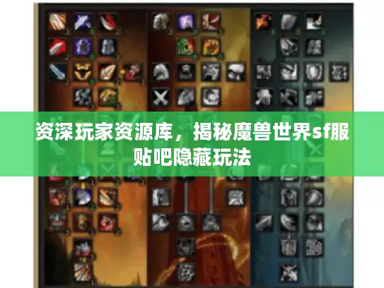 资深玩家资源库，揭秘魔兽世界sf服贴吧隐藏玩法