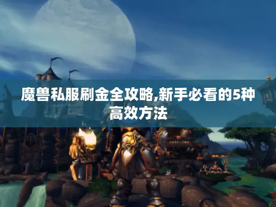 魔兽私服刷金全攻略,新手必看的5种高效方法
