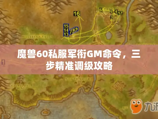 魔兽60私服军衔GM命令，三步精准调级攻略