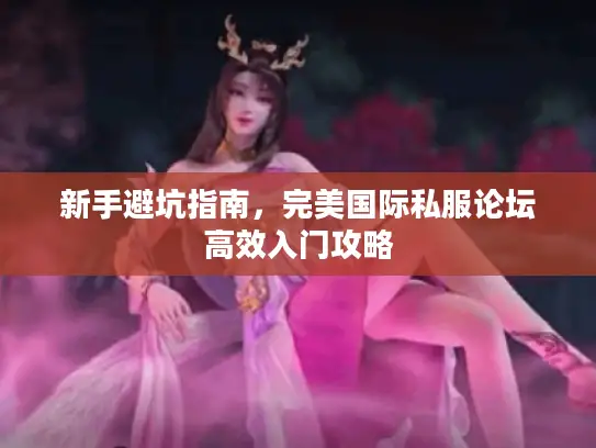 新手避坑指南，完美国际私服论坛高效入门攻略