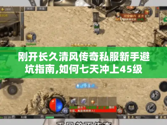刚开长久清风传奇私服新手避坑指南,如何七天冲上45级