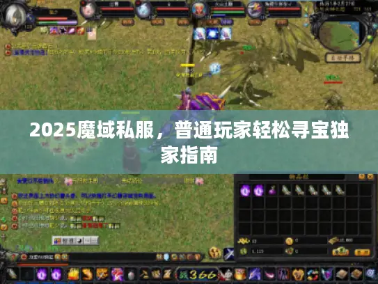 2025魔域私服,普通玩家轻松寻宝独家指南 2025魔域私服,普通玩家轻松寻宝独家指南