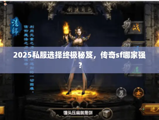 2025私服选择终极秘笈,传奇sf哪家强? 2025私服选择终极秘笈,传奇sf哪家强?