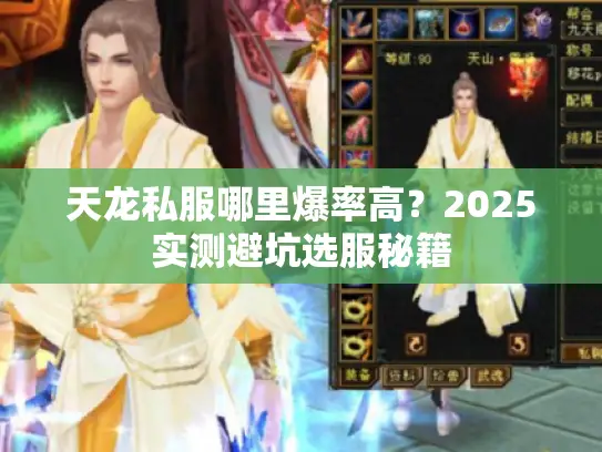 天龙私服哪里爆率高?2025实测避坑选服秘籍 天龙私服哪里爆率高?2025实测避坑选服秘籍
