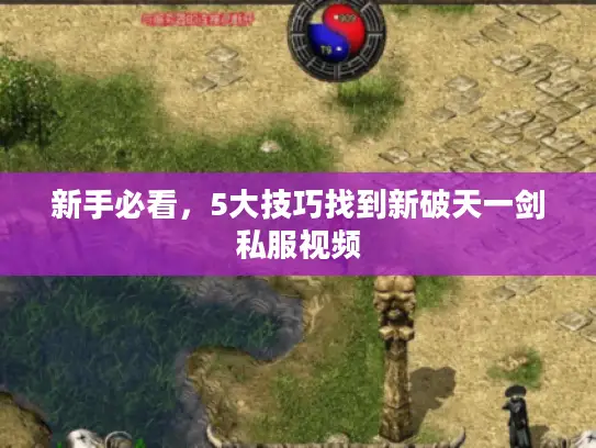 新手必看，5大技巧找到新破天一剑私服视频