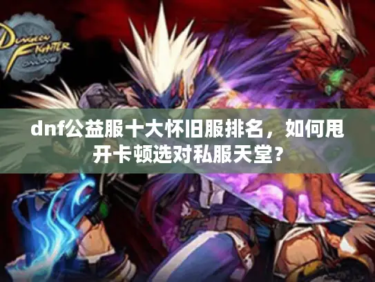 dnf公益服十大怀旧服排名，如何甩开卡顿选对私服天堂？