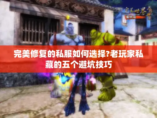 完美修复的私服如何选择?老玩家私藏的五个避坑技巧 完美修复的私服如何选择?老玩家私藏的五个避坑技巧