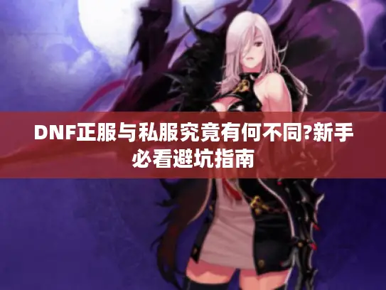 DNF正服与私服究竟有何不同?新手必看避坑指南