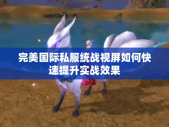 完美国际私服统战视屏如何快速提升实战效果