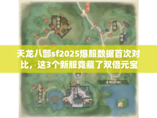 天龙八部sf2025爆服数据首次对比，这3个新服竟藏了双倍元宝