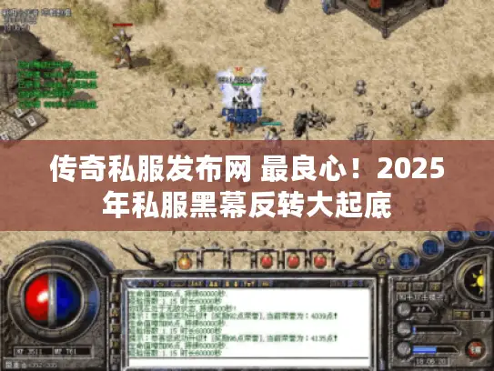 传奇私服发布网 最良心！2025年私服黑幕反转大起底