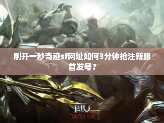 刚开一秒奇迹sf网址如何3分钟抢注新服首发号? 刚开一秒奇迹sf网址如何3分钟抢注新服首发号?